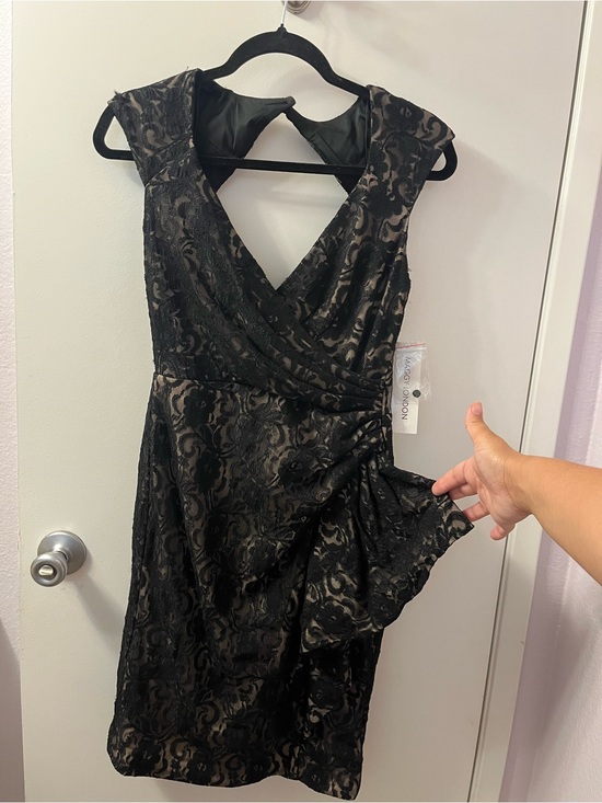 Maggy London Dresses & Skirts - Maggy London Black Lace Sleeveless Midi Dress, NWT